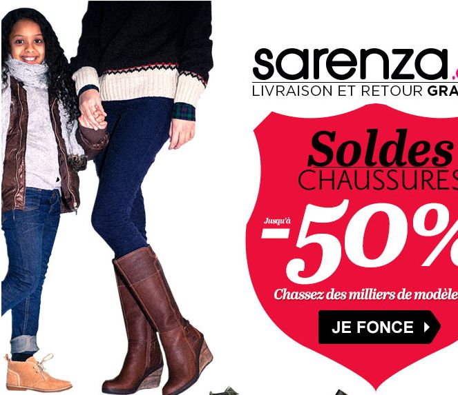 Sarenza is a French e-Commerce company specializing in the online sale ...